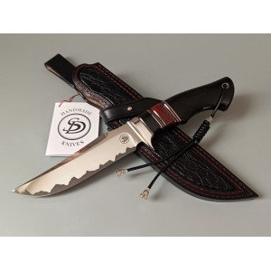 СЯЙВО ніж ручної роботи майстра Сергія Дрозда, сталь - ламінат Ді69 в обкладках 95Х18, 66 HRC. Photo 2